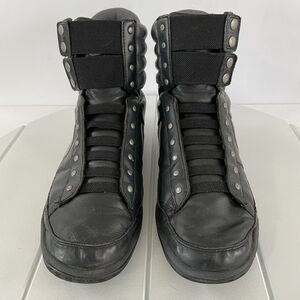 NIKE Gamma Force Mid Black and Gray Women’s Basketball Shoes Size 10